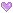 Glass Heart Bullet (Purple) by Gasara