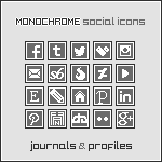 Monochrome Social Icon Pack