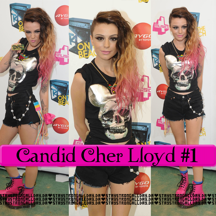 Candid Cher Lloyd