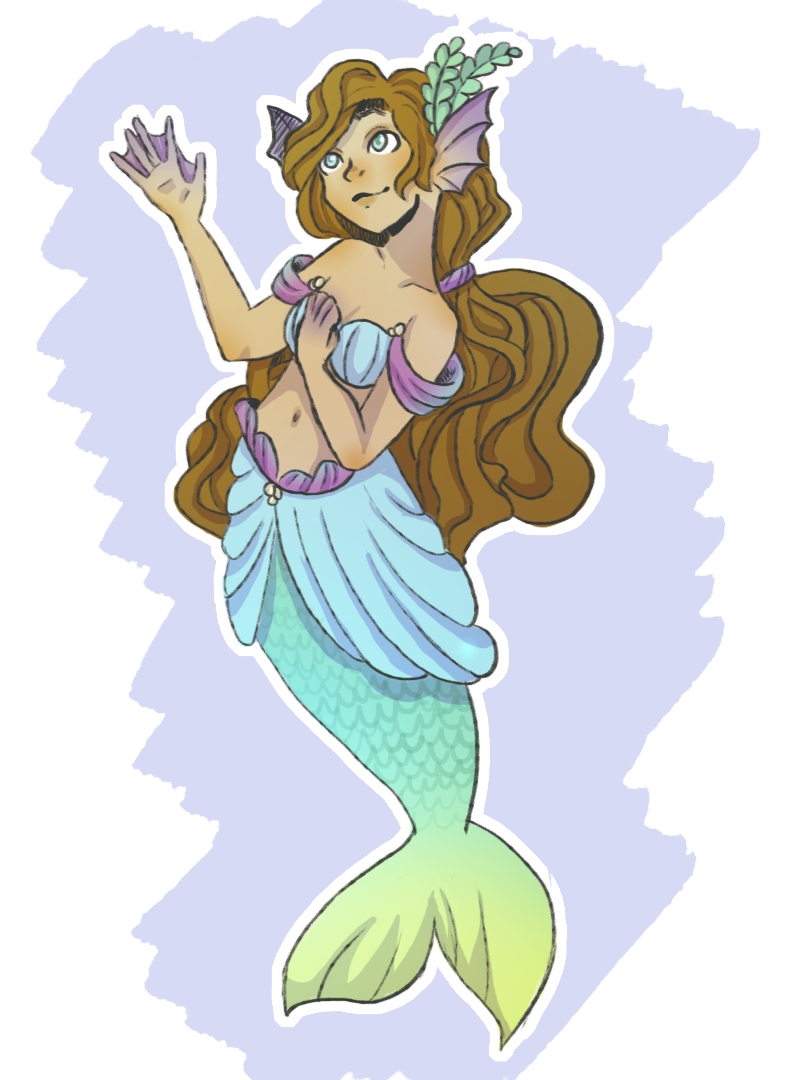 mermaid by MyukiThePotato on DeviantArt