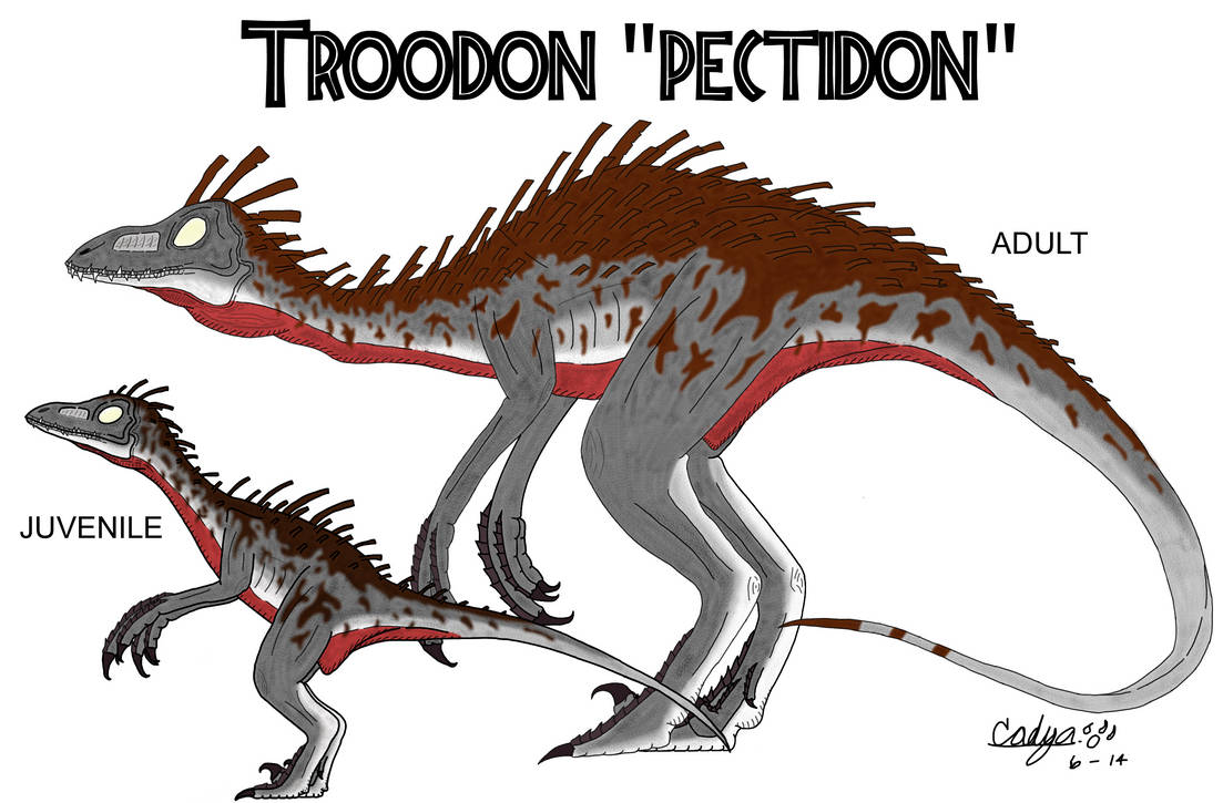 JP Troodon 'pectidon' V.2 by Sinncrow on DeviantArt