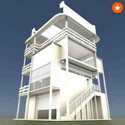 Tower-House Design - Blender Game Engine