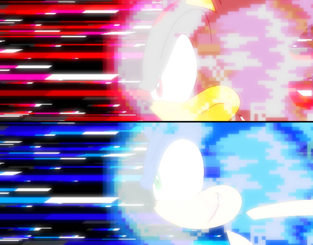 Sonic vs Shadow Part 2 by GarunioX on DeviantArt