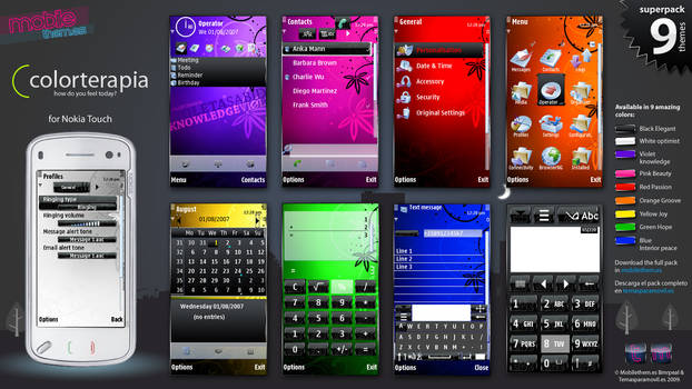 Colorterapia for Nokia Touch