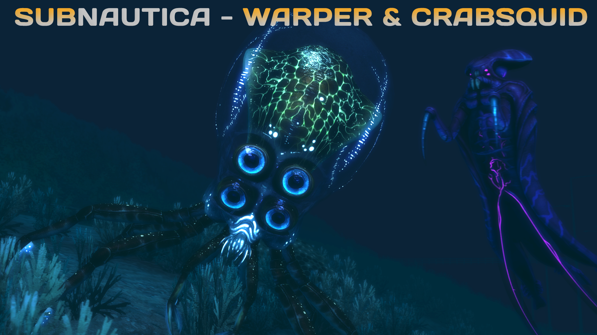 (SFM ONLY) Subnautica Warper and Crabsquid