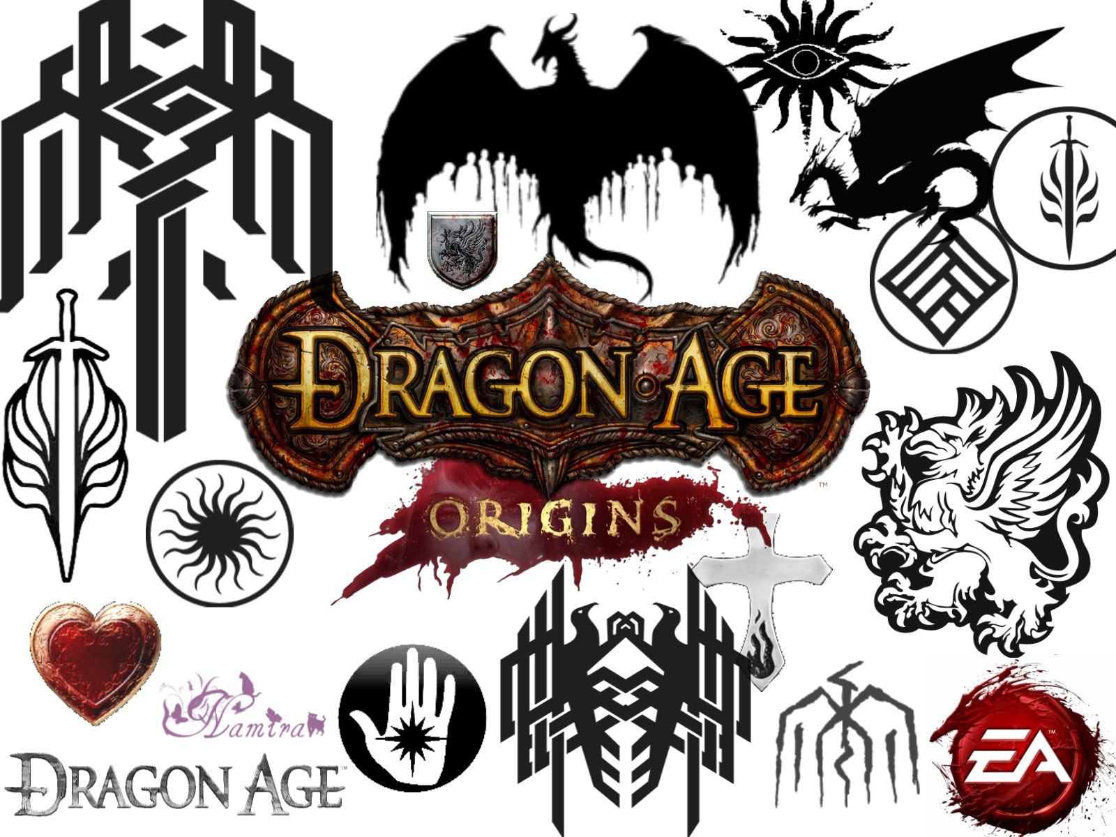 Dragon Age Origins: Heraldrys and Tomes by SPARTAN22294 on DeviantArt