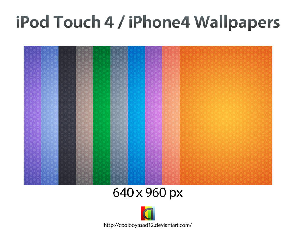Gradient Patterned Wallpapers