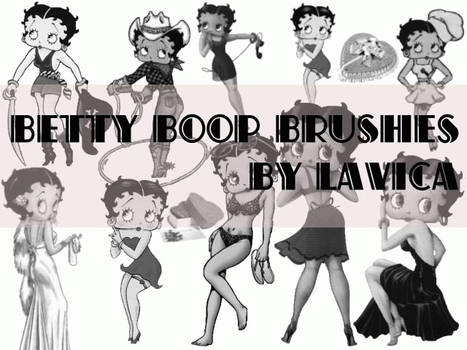 Betty Boop Brushes