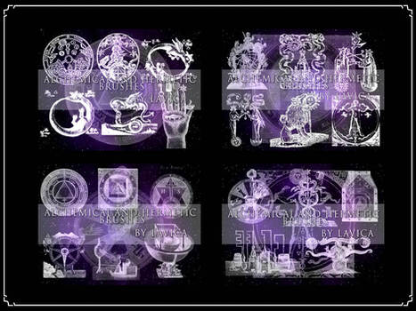 Alchemy Hermetic Brushes