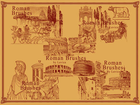 Roman Photoshop Brushes