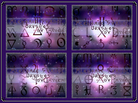 Alchemy Symbols Brushes
