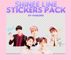 SHINEE Line Stickers by mabling