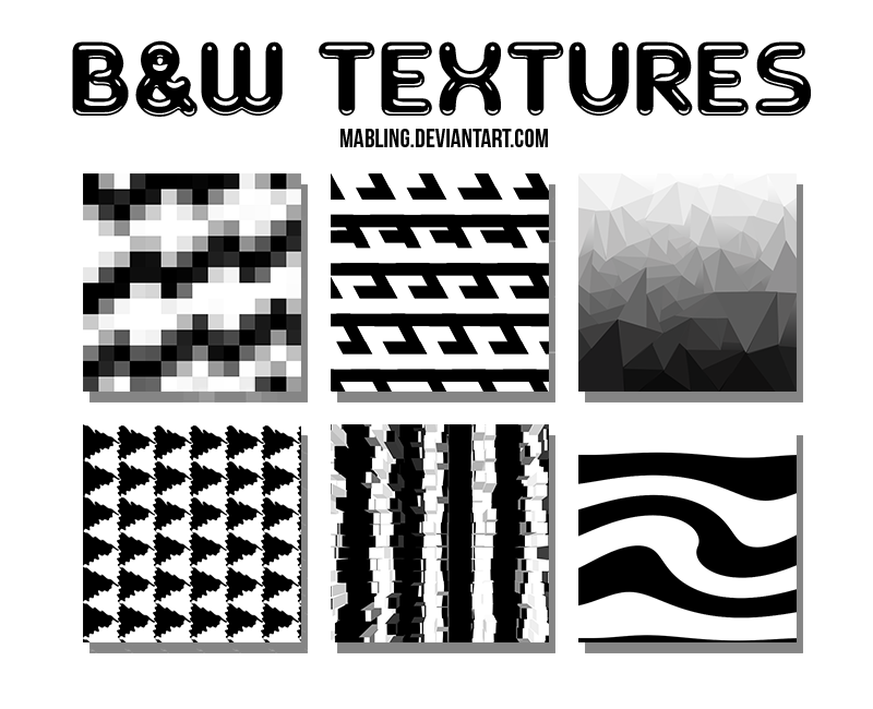 Black and White Textures by mabling on DeviantArt