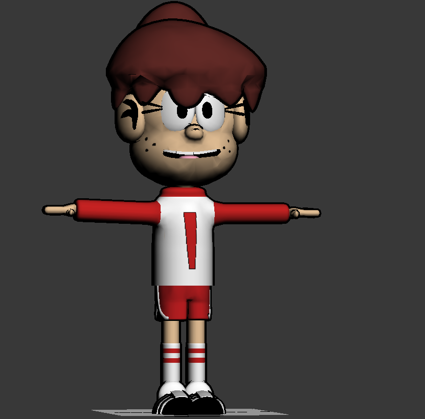 Lynn Loud Jr 3D Model by HTFBlueFan2024 on DeviantArt