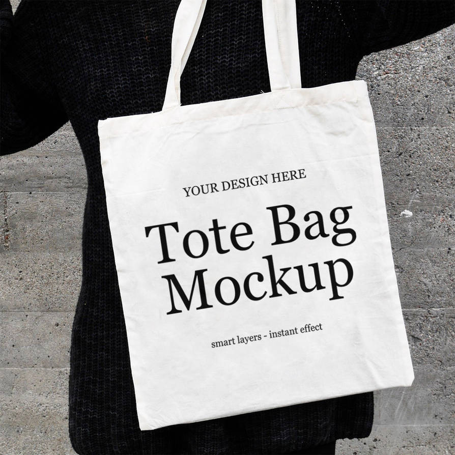 Free PSD Minimalist White Tote Bag Mockup 44 by XOVYANT on DeviantArt