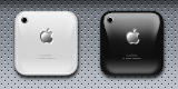 3G iPhone Icon Black and White