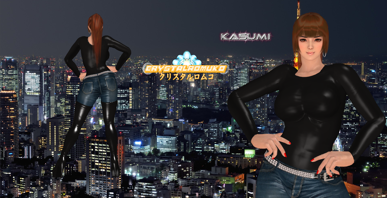 Dead or Alive Kasumi Casual Jeans Mod by CrystalRomuko on