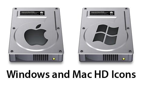 Win and Mac Hard Drive Icons by mmill4 on DeviantArt