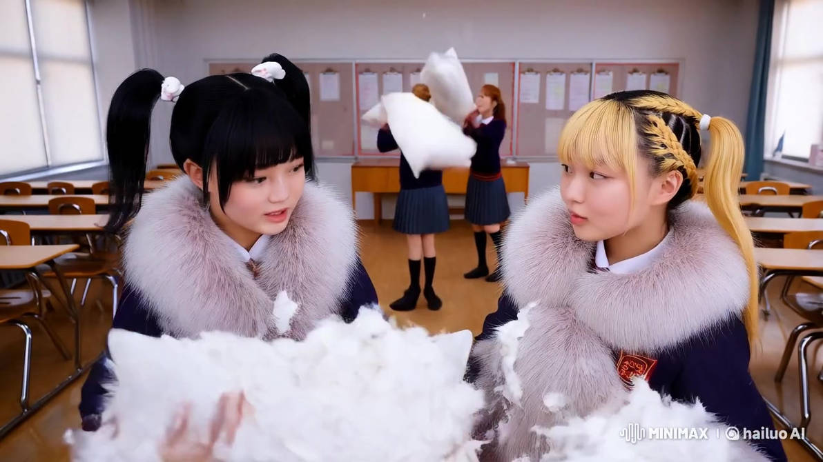 Ai video*Japanese girls pillow fight by Panzerjager1940 on DeviantArt