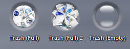 Trash Dent Icons