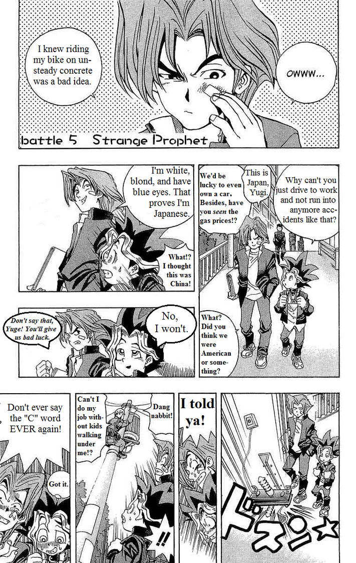 Yu-Gi-Oh Manga Abridged Ch. 5 Pg. 1 by Youngbountygirl on DeviantArt