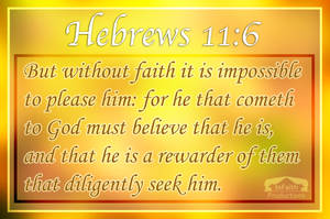 Hebrews 11:6