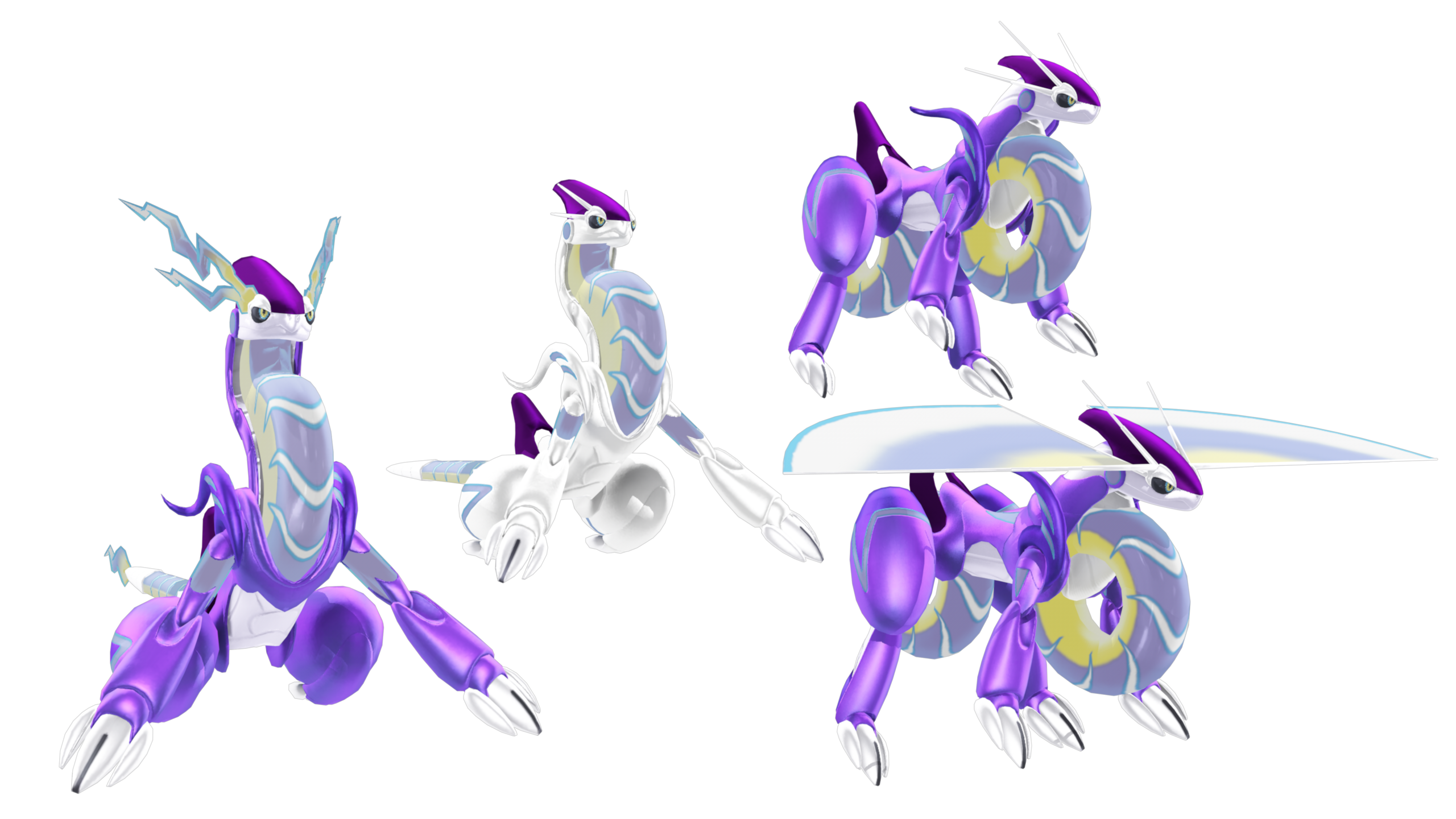 Koraidon 3D Model (FBX) - Pokemon Scarlet Violet by WingedZard64 on  DeviantArt