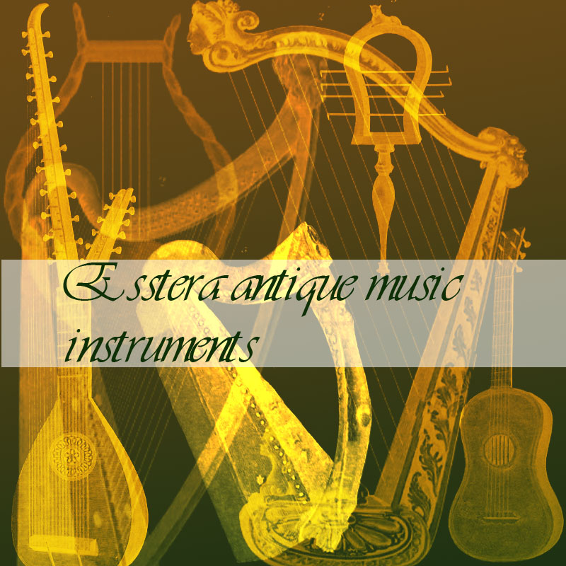 antique music instruments