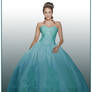 Turquoise Dress Ball Gown