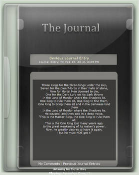 DVD Journal Skin