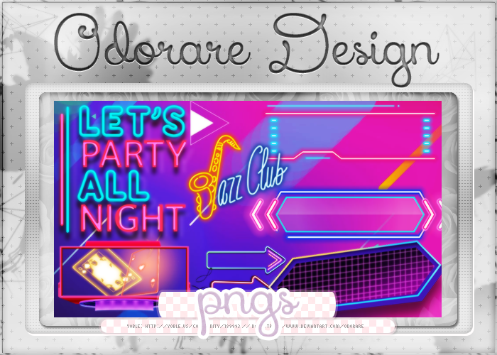 Neon Png Pack 02 By Odorare Design On Deviantart