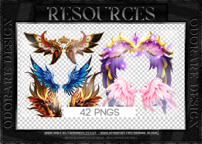 Wings Png Pack by Odorare-Design on DeviantArt