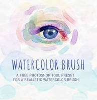 Realistic Watercolor Brush Tool Preset