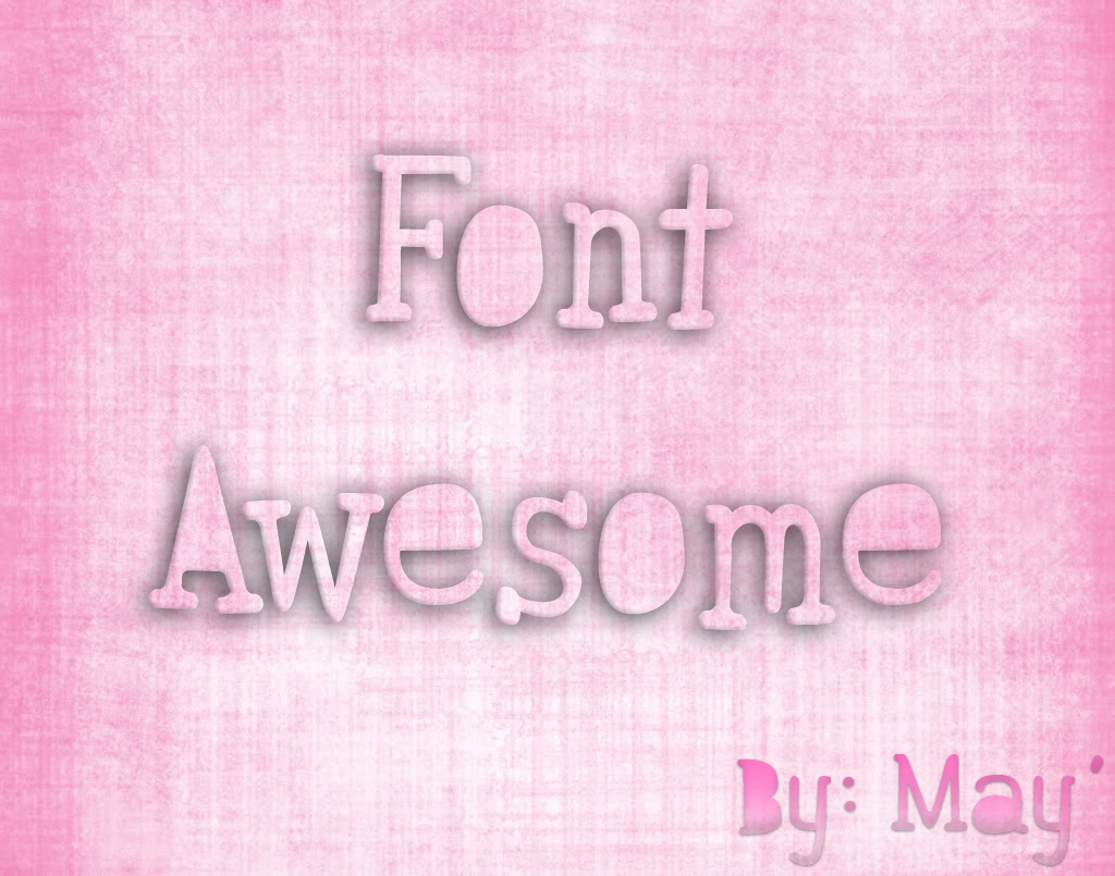 Font Awesome :3 by MFSyRCM on DeviantArt