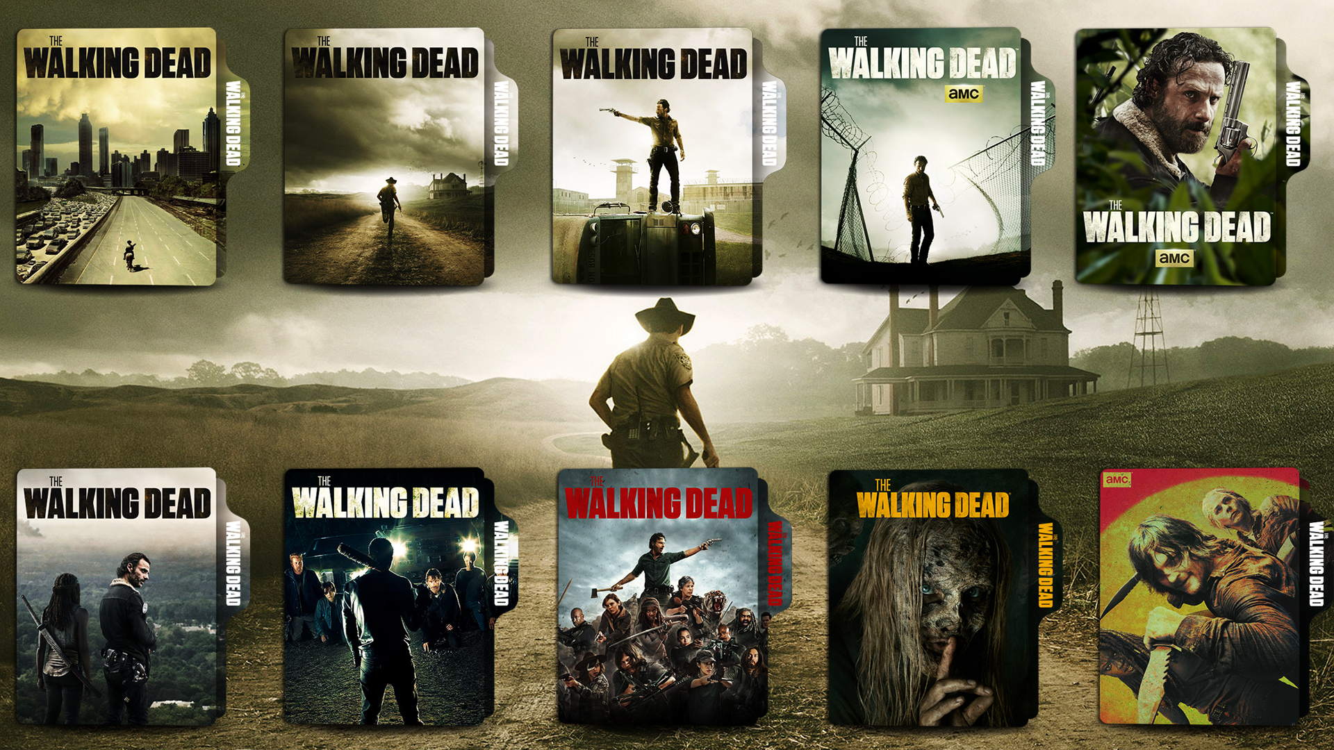 The Walking Dead Folder Icon by gabrielxln on DeviantArt