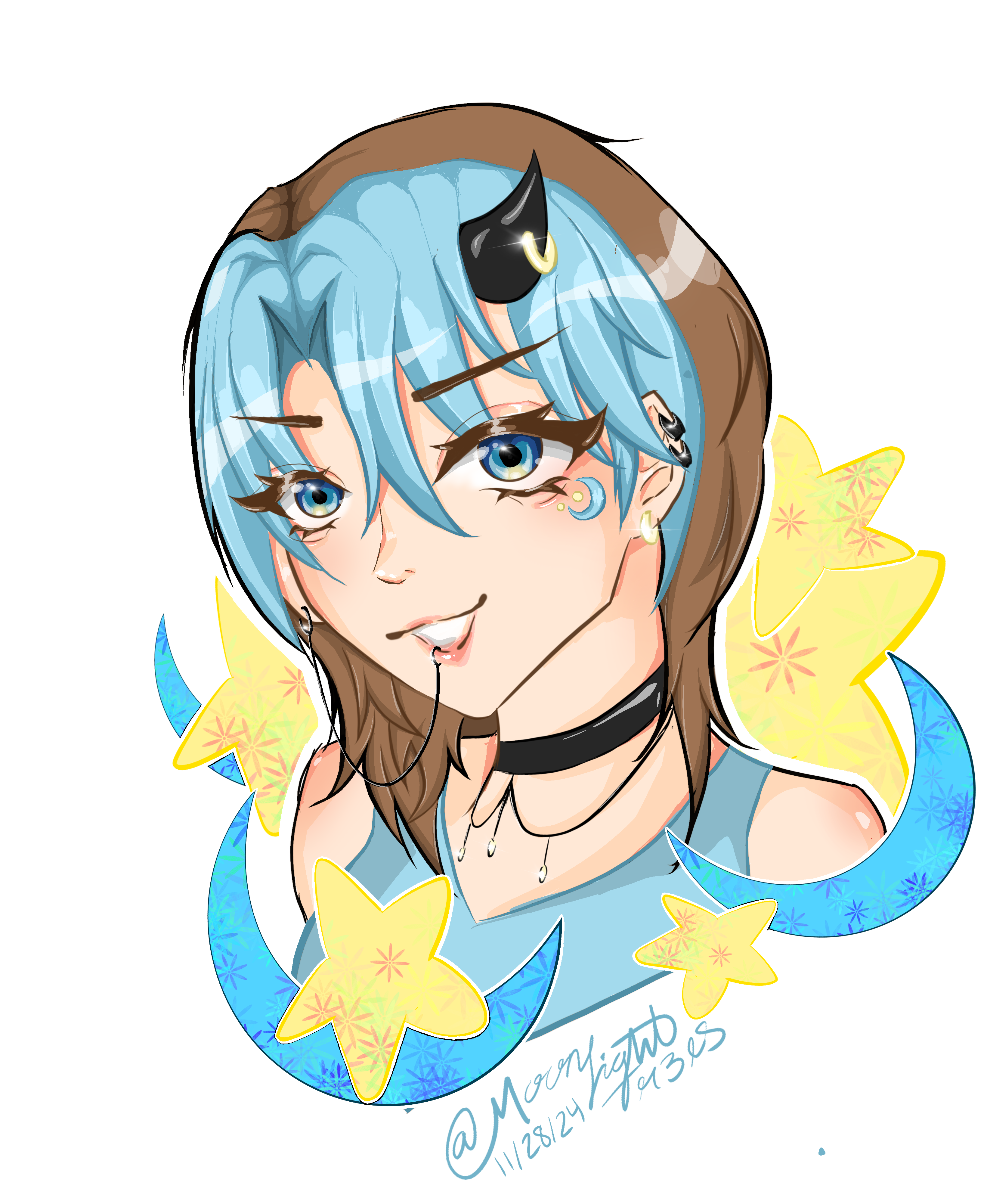 Moon by MoonlightTr3es on DeviantArt