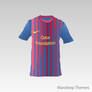 FC Barcelona T-Shirt Vector