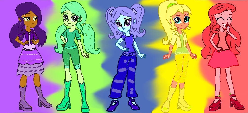 The Color of Fruity Girls by ItzSuperGirlDeyonah on DeviantArt