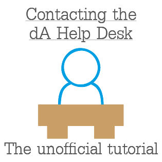 Contacting The Deviantart Help Desk By Namenotrequired On Deviantart
