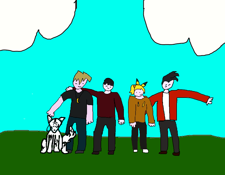 the squad together (request) by TwilightUmbreon123 on DeviantArt
