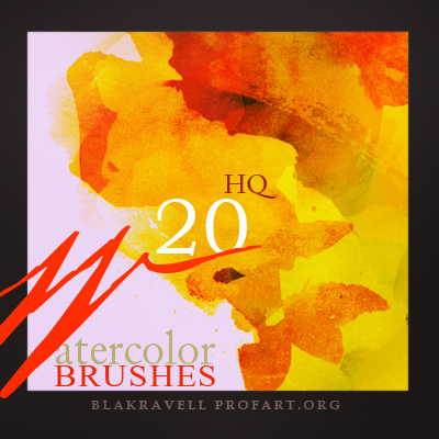 Watercolor brushes Set 1