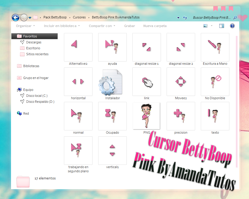 Cursor BettyBoopPink