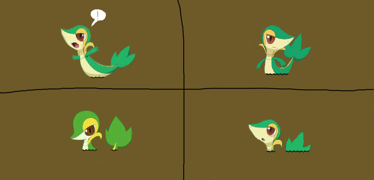 Snivy quicksand comic part 1 by Noname0322 on DeviantArt