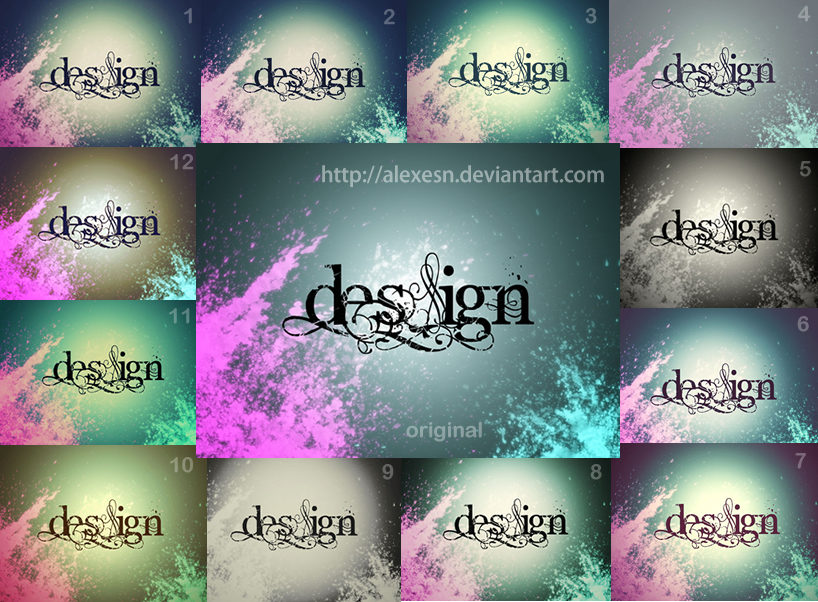 Photoshop Actions Set