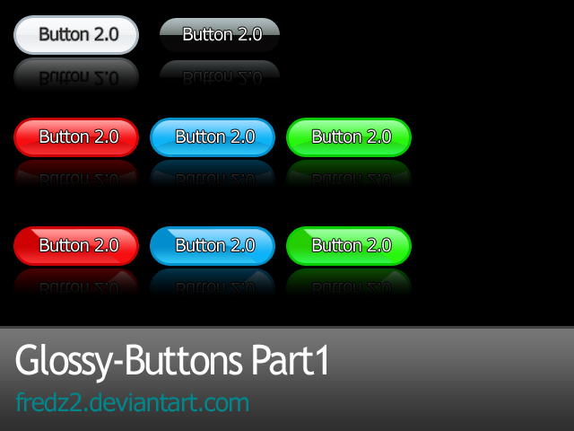 Glossy Webbuttons Part1