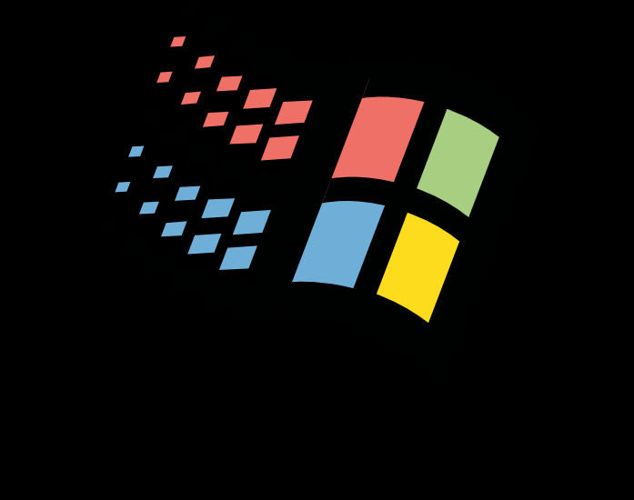Windows 98 Logo Vector By Pkmnct On Deviantart