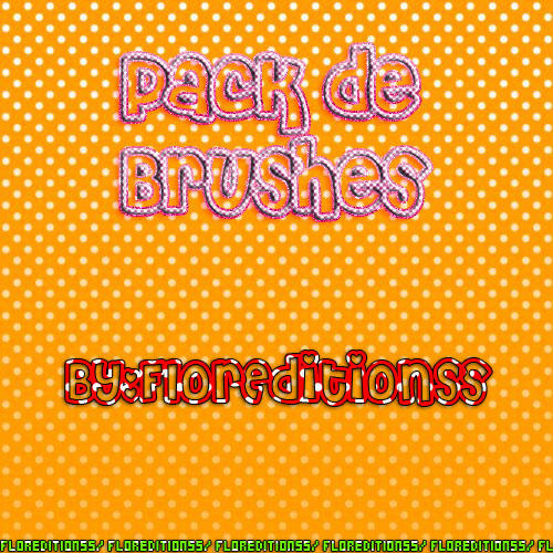 Pack de Brushes by FlorEditionss on DeviantArt