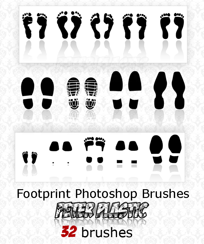 Footprint brushes