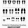 Footprint brushes