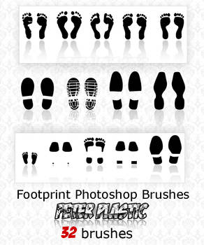 Footprint brushes